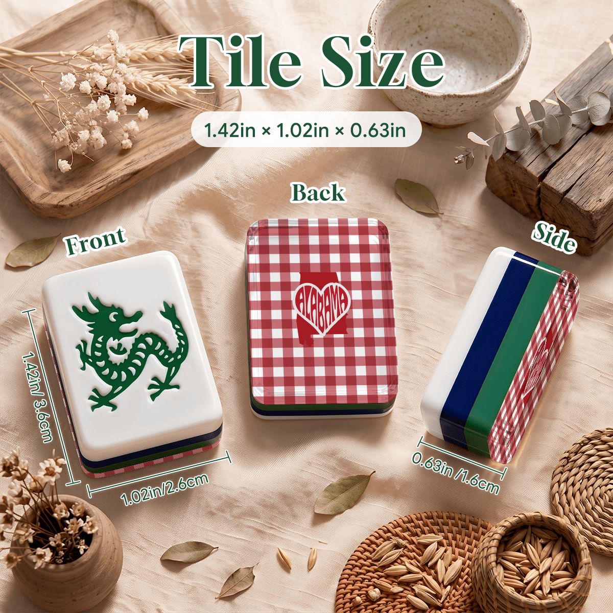 PERSONALIZED Mahjong Tiles