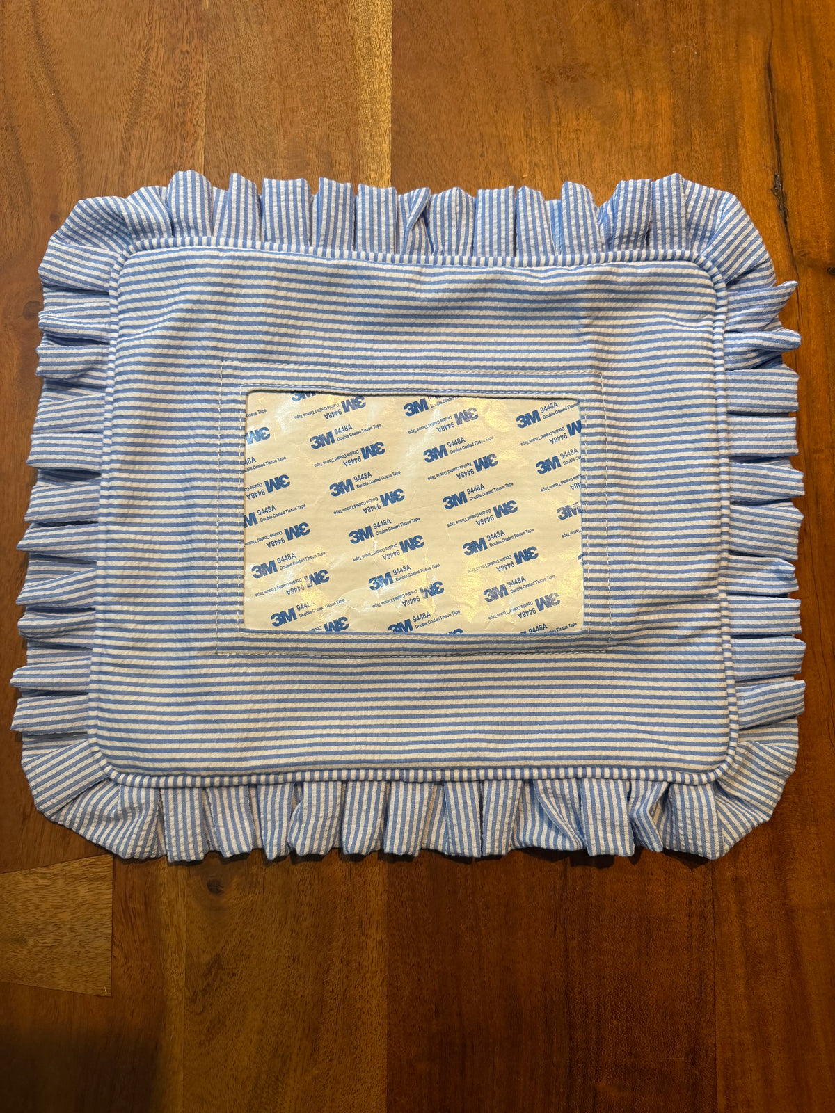 Seersucker Self-Finishing Needlepoint Pillow Cover (PRE-ORDER)
