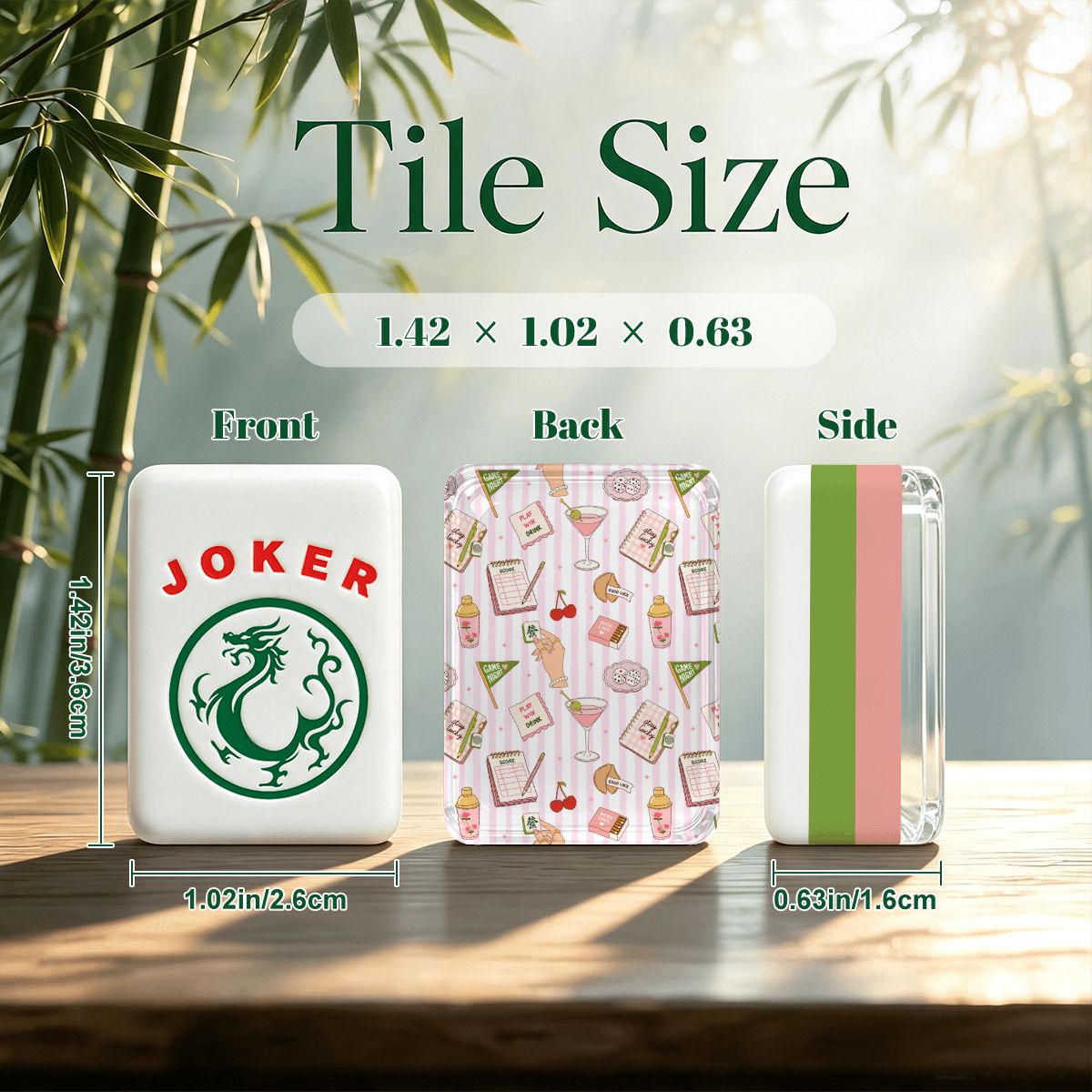 PERSONALIZED Mahjong Tiles