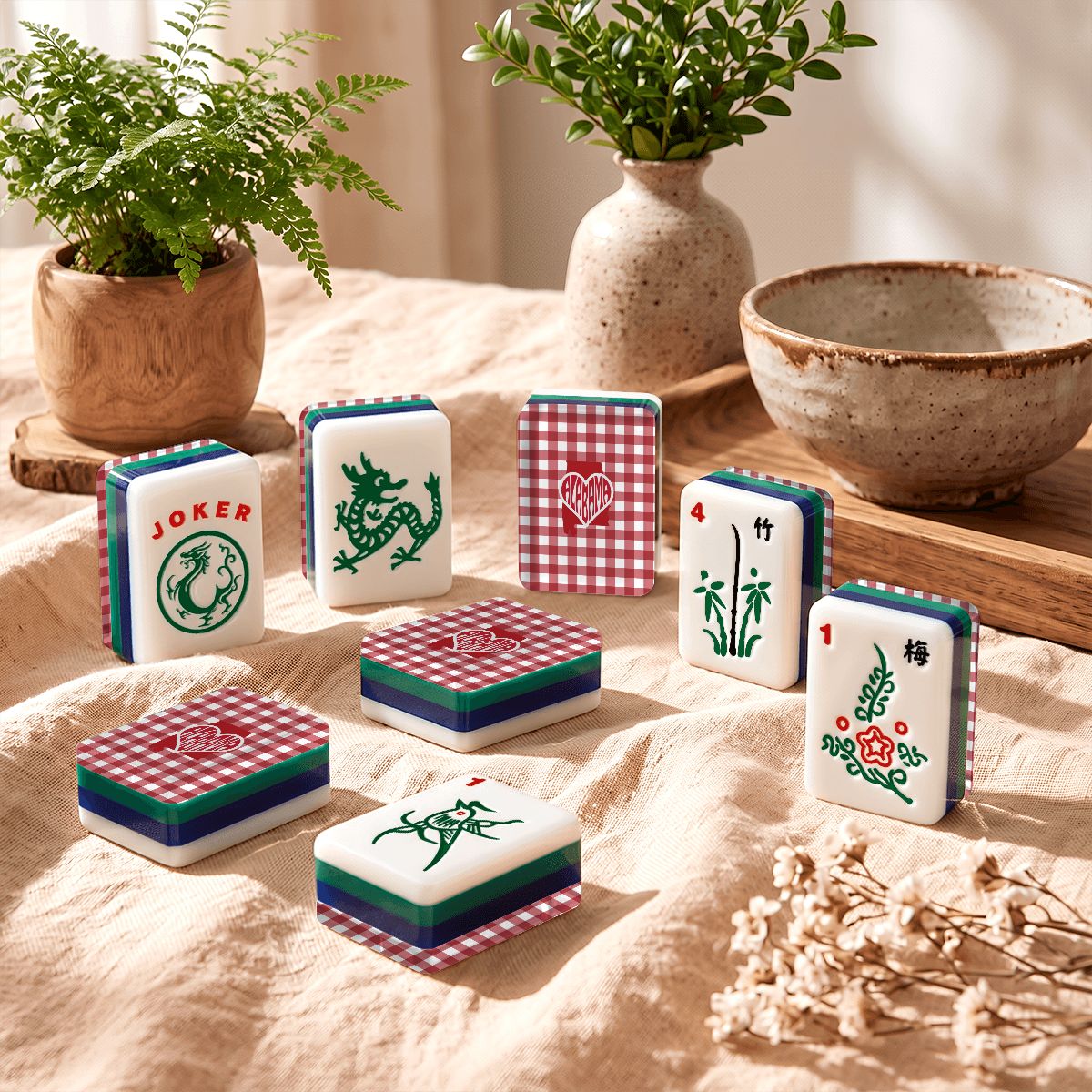 PERSONALIZED Mahjong Tiles