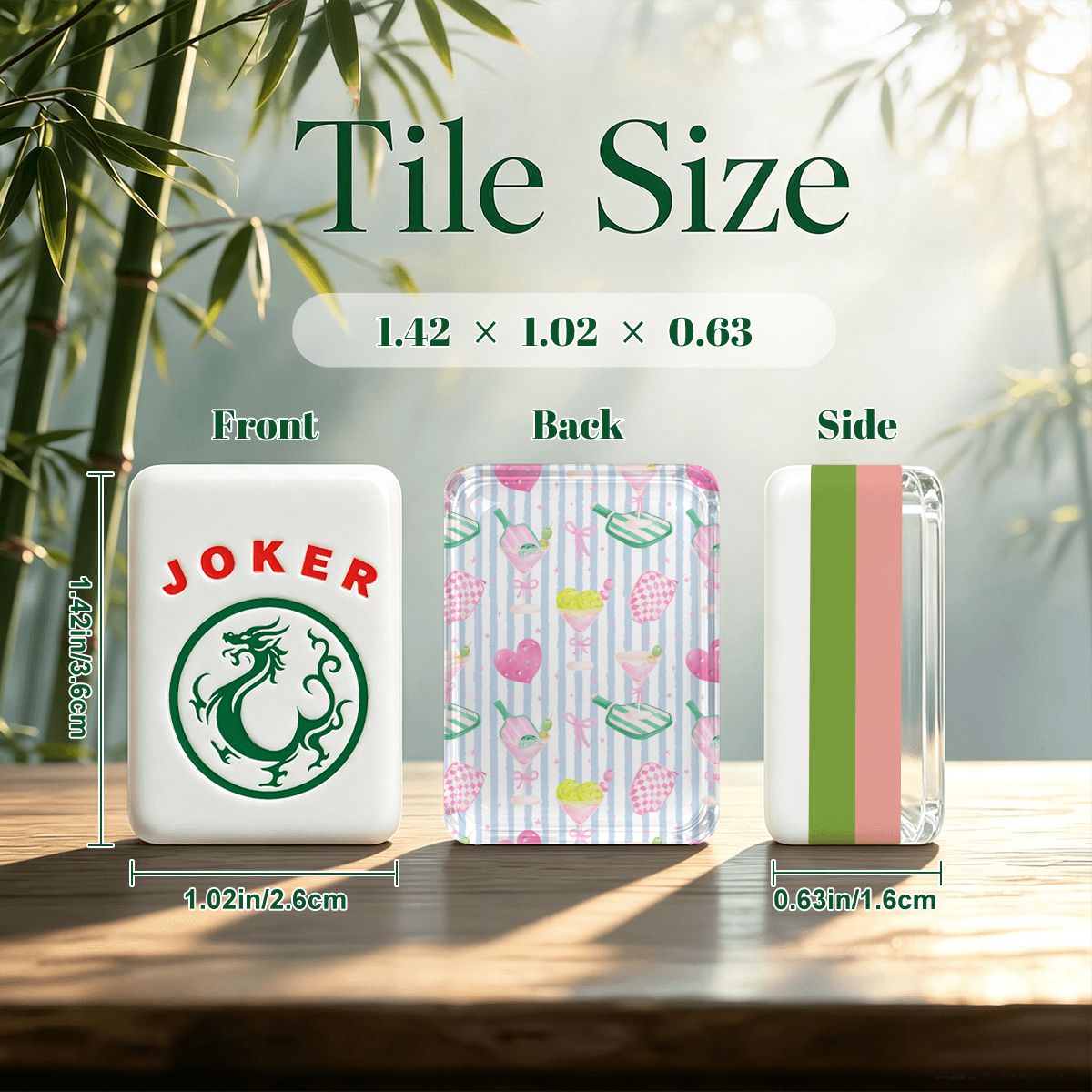 PERSONALIZED Mahjong Tiles